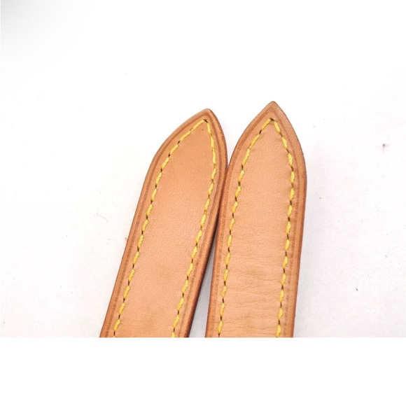 2 Louis Vuitton Straps Replacement Vaschetta Leather Shoulder For GM Bag 31.9” - Picture 11 of 16